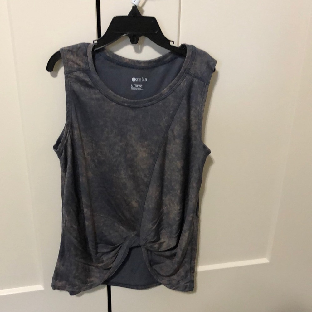 NWOT Nordstrom’s Zella Front Knot Top L (10/12) - Picture 1 of 4